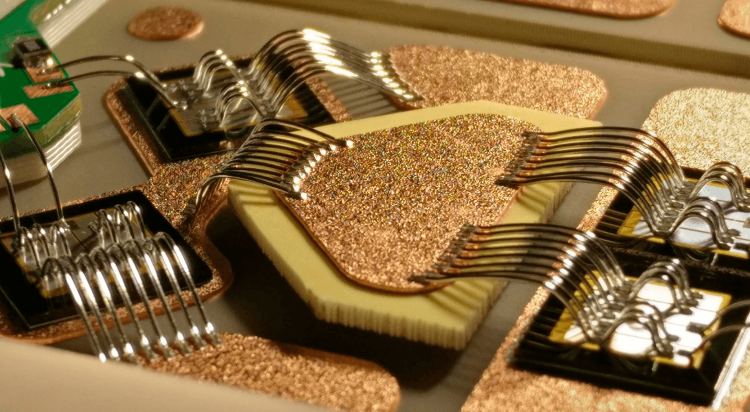 Close-up of a power module