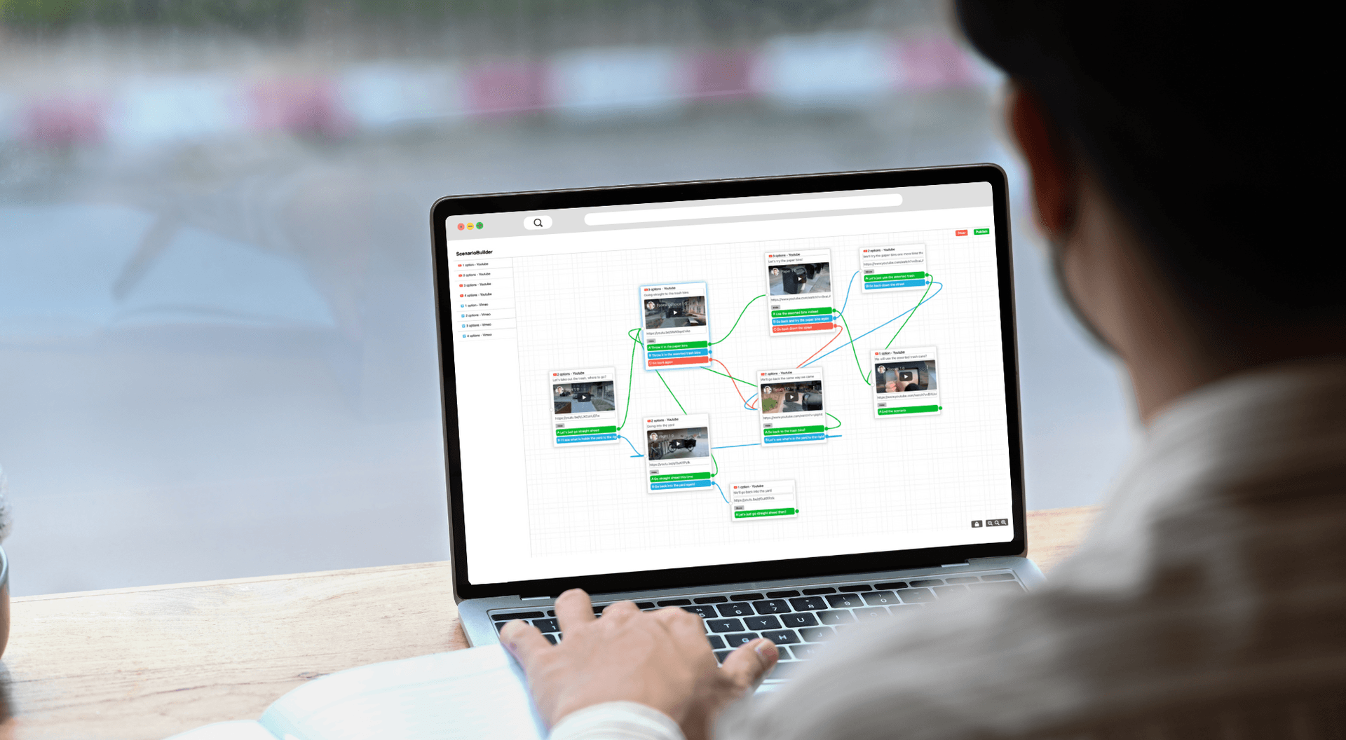 Scenario Maker in use